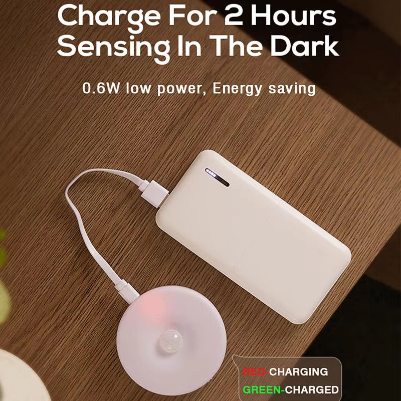 ZEXO's Rechargeable Motion Sensor LED Night Light for Modern Kitchen, Cabinet, Stair, Closet.